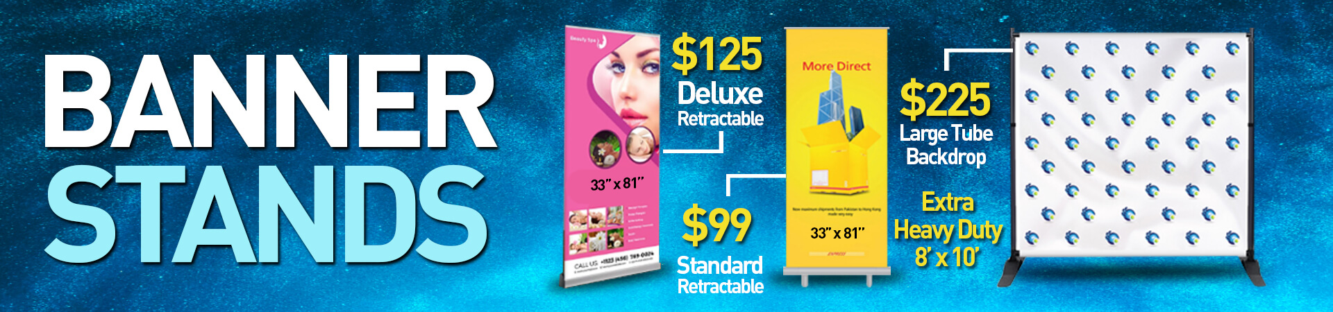 BANNER STAND BANNER STAND