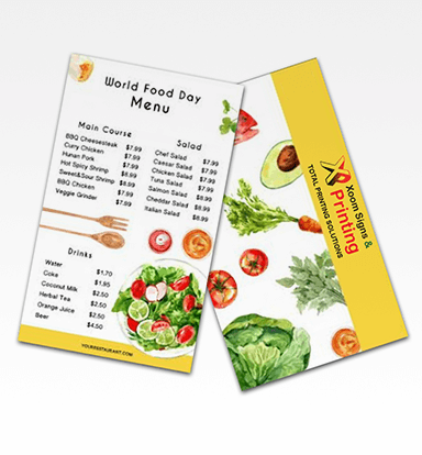Menu Menu