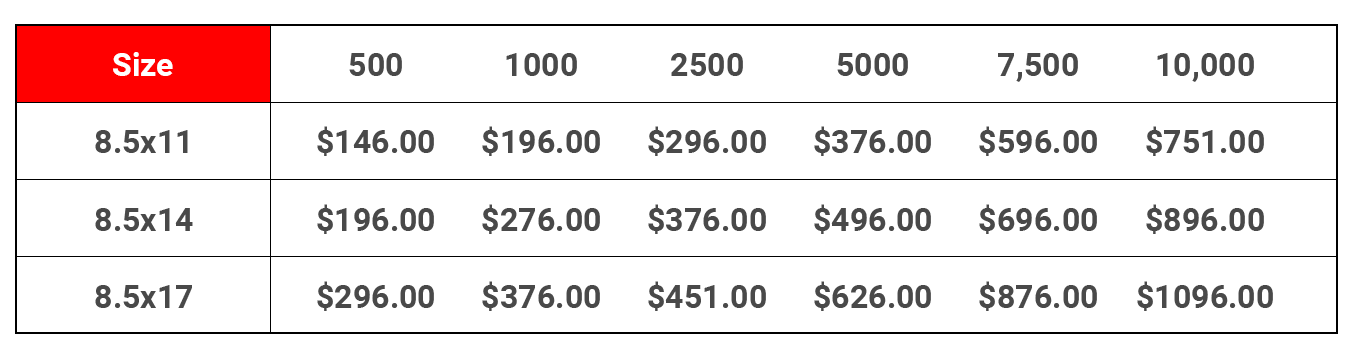 Price-table-brouchers